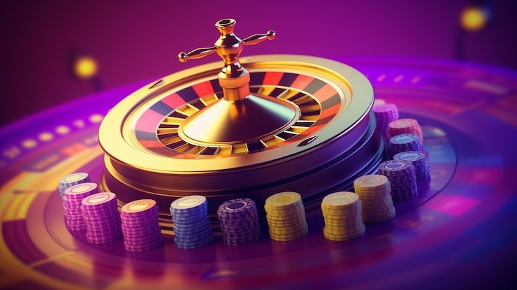 Antarmuka Auto Roulette di resep4d dengan roda roulette dan kontrol taruhan otomatis