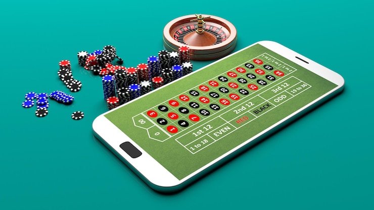 Tata letak meja roulette dengan berbagai opsi taruhan di resep4d